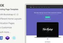 Photo of [Download-S2] Steix React v1.0 - Landing Page Template