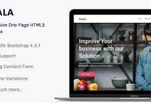 Photo of [Download-S2] Zoala v1.0 - One Page HTML5 Template