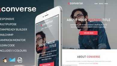 Photo of [Download-S2] Converse v1.0 - Responsive Email Template
