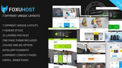 Photo of [Download-S2] Foxuhost v1.2 - Web Hosting, Responsive HTML5 Template