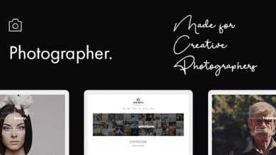Photo of [Download-S2] Photographer v2.4.1 - WordPress Theme