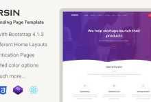 Photo of [Download-S2] Dorsin v1.0.0 - React Landing Page Template
