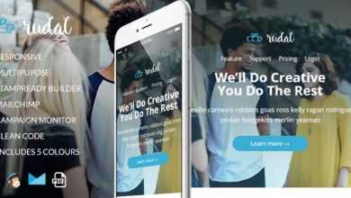 Photo of [Download-S2] Rudal v1.0 - Responsive Email Template + Bonus