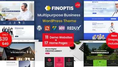 Photo of [Download-S2] Finoptis v1.9 - Multipurpose Business WordPress Theme