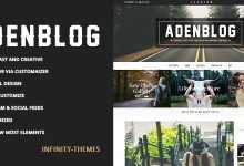Photo of [Download-S2] Aden v3.1.3 - A WordPress Blog Theme