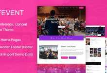 Photo of [Download-S2] Lifevent v1.0.1 - Conference WordPress Theme