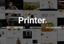 Photo of [Download-S2] Printer v1.1 - Responsive Multi-Purpose HTML5 Template