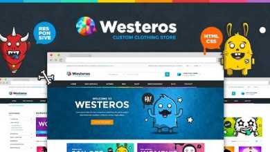 Photo of [Download-S2] Westeros - Custom Clothing Responsive HTML Template - updated