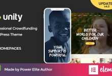 Photo of [Download-S2] Unity v4.0.0 - WordPress Crowdfunding Theme