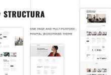 Photo of [Download-S2] Structura v1.4.7 - Minimal One Page Theme