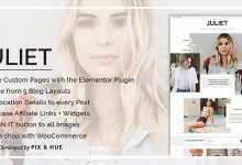 Photo of [Download-S2] Juliet v2.8 - A Blog & Shop Theme for WordPress