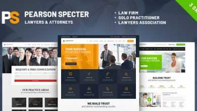 Photo of [Download-S2] Pearson Specter v1.0.1 - WordPress Theme for Lawyer & Attorney