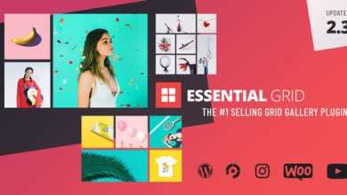 Photo of [Download-S1] Essential Grid WordPress Plugin v2.3.6