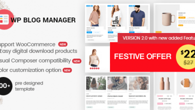 Photo of [Download-S1] WP Blog Manager v2.0.2 - Plugin to Manage Design Blog