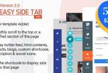 Photo of [Download-S1] Easy Side Tab Pro v2.0.3 - Responsive Floating Tab Plugin For Wordpress