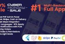 Photo of [Download-S1] Food Delivery Flutter + PHP Laravel Admin Panel v1.4