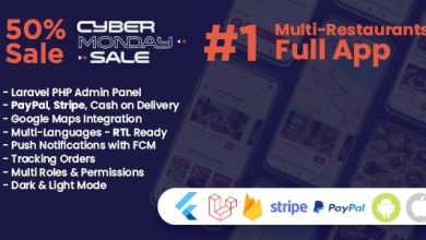 Photo of [Download-S1] Food Delivery Flutter + PHP Laravel Admin Panel v1.4