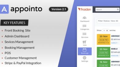 Photo of [Download-S1] Appointo v2.1.3 - Booking Management System - nulled