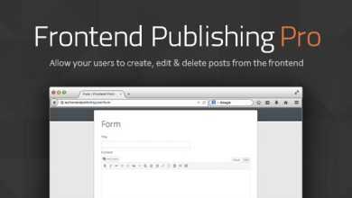 Photo of [Download-S1] Frontend Publishing Pro v3.8.9 - WordPress Post Submission Plugin