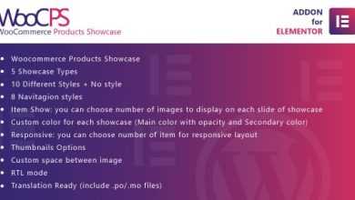 Photo of [Download-S1] WooCommerce Products Showcase for Elementor v1.0 - WordPress Plugin