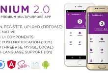 Photo of [Download-S1] Ionium 2 - Ionic Multipurpose App using Ionic 3