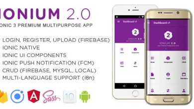Photo of [Download-S1] Ionium 2 - Ionic Multipurpose App using Ionic 3