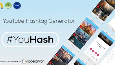 Photo of [Download-S1] YouHash v1.0 - YouTube Hashtags Generator ( Admob - GDPR - Android Studio)
