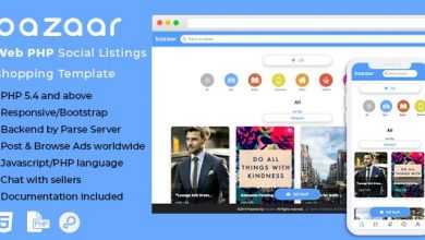 Photo of [Download-S1] Bazaar v1.0 - Web PHP Social Listings/Classifieds Shopping Template