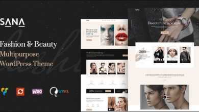 Photo of [Download-S2] Sana v1.3.3 - Fashion Stylist, Beauty Salon and Makeup Artist WordPress Theme