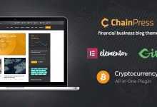 Photo of [Download-S2] ChainPress v1.0.1 - Financial WordPress Business Blog Theme