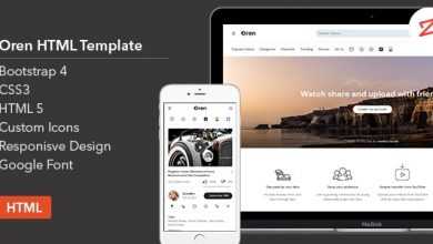 Photo of [Download-S2] Oren v1.0 - A Video Sharing HTML Template