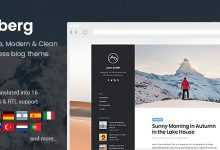 Photo of [Download-S2] Iceberg v2.0 - Simple & Minimal Personal Content-focused