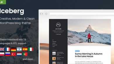 Photo of [Download-S2] Iceberg v2.0 - Simple & Minimal Personal Content-focused