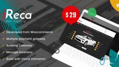 Photo of [Download-S2] Ireca v1.1.8 - Car Rental Boat, Bike, Vehicle, Calendar WordPress Theme