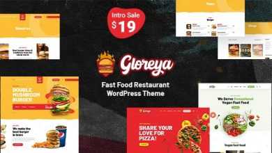 Photo of [Download-S2] Gloreya v1.2 - Fast Food WordPress Theme