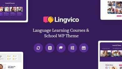 Photo of [Download-S2] Lingvico v1.0.2 - Language Center & Training Courses WordPress Theme