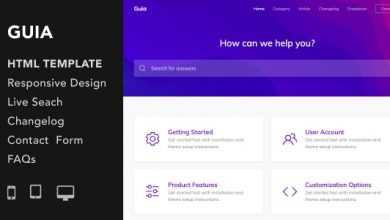 Photo of [Download-S2] Guia v1.0 - Helpdesk and Documentation HTML5 Responsive Template