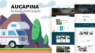 Photo of [Download-S2] Aucapina v1.0 - Camping Auto Home HTML Template