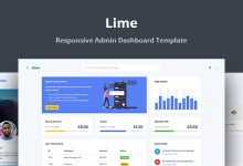 Photo of [Download-S2] Lime v1.0 - Responsive Admin Dashboard Template