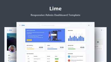 Photo of [Download-S2] Lime v1.0 - Responsive Admin Dashboard Template