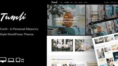 Photo of [Download-S2] Tumli v1.7 - A Personal Masonry Style WordPress Theme