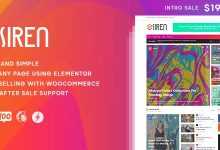 Photo of [Download-S2] Siren v1.0.1 - News Magazine Elementor WordPress Theme