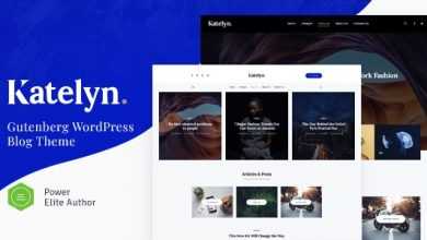 Photo of [Download-S2] Katelyn v1.0.2 - Creative Gutenberg Blog WordPress Theme