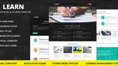 Photo of [Download-S2] Learn v1.0.9.2 - Education, eLearning WordPress Theme