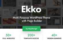 Photo of [Download-S2] Ekko v1.2 - Multi-Purpose WordPress Theme with Page Builder