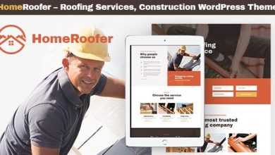 Photo of [Download-S2] HomeRoofer v1.0.1 - Roofing Company Services & Construction WordPress Theme