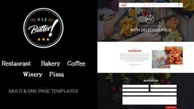 Photo of [Download-S2] Butter v2.1 - Professional Restaurant, Bakery, Coffee, Winery and Pizza WordPress Theme