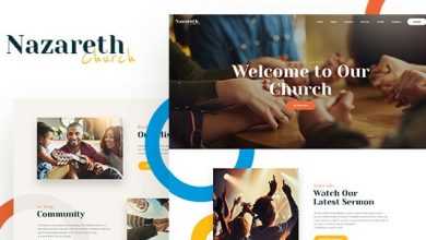 Photo of [Download-S2] Nazareth v1.0.3 - Church & Religion WordPress Theme