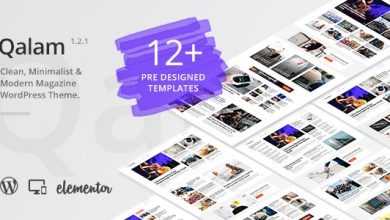 Photo of [Download-S2] Qalam v1.2.3 - NewsPaper and Magazine WordPress Theme