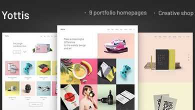 Photo of [Download-S2] Yottis v1.0 - Personal Creative Portfolio WordPress Theme + Store